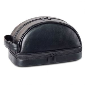 Vintage-Style <b>Toiletry</b> <b>Bag</b>: Premium Travel Organizer <b>for</b> <b>Men</b>, Large Capacity, Waterproof Cosmetic Pouch - Bulk Options Available - Product Image 2