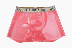Boxer en latex pour hommes Gel Coat Invisible Seam Tight Bullet Separation Boxer Briefs Cross-Border - Product Image 5
