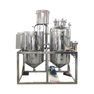 Decolorization, Bleaching, Deodorization, And Dewaxing Small Oil Refining Line/Refined Machine Of Palm Oil