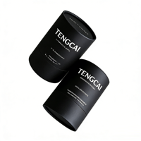 Boîtes cylindriques en carton ondulé personnalisables avec laminage mat et logo - Emballage cosmétique haut de gamme pour parfum, crème pour les yeux et soins de la peau