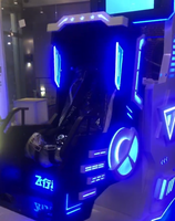 Simulateur de mouvement VR à rotation 360 degrés de haute qualité, deux sièges, chaise VR 360, équipement de réalité virtuelle pour arcade
