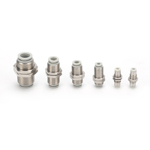 Conector Rápido Tipo SMC KQ2E08-00, Junta de Placa Recta, Rosca Interna, Junta de Placa Pasante, Accesorios para Conductos - Product Image 4