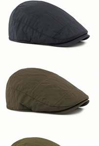 Nouveau Chapeau Casquette Plate Homme Automne Hiver en Coton Style Vintage Décontracté pour l'Extérieur - Product Image 2