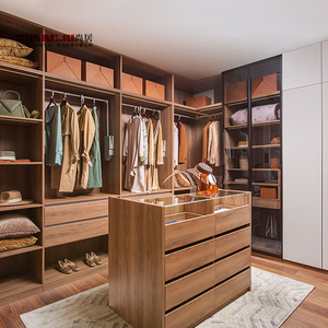 Foshan Professional Manufacturer Double Sliding Wardrobes Eased Edge 3 Door Wardrobe <span class=keywords><strong>Almira</strong></span> Design - Product Image 3