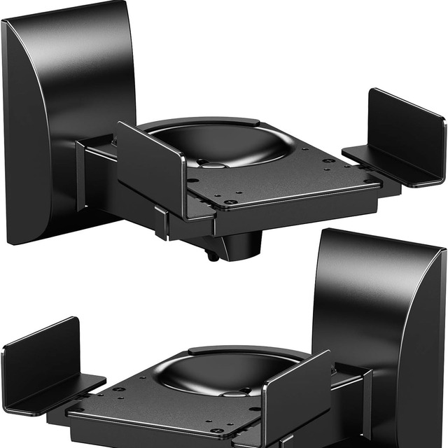 Rotary Speaker Wall Mount Audio Bracket for Large Surround Sound Speaker Stand