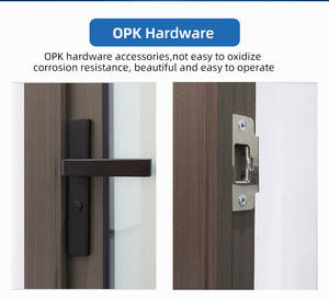 Eloyd Modern Design Antique Black French <strong>Door</strong> Custom Built Interior/Exterior Pocket <strong>Door</strong> Stainless Steel/Glass Pantry <strong>Doors</strong> - Product Image 5