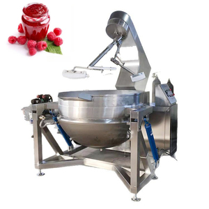 Pentola Industriale Riscaldata a Gas con Agitatore, Miscelatore Planetario, Bollitore con Camicia di Vapore e Frullatore - Product Image 2