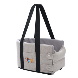 Coussin de siège rectangulaire respirant, imperméable et chaud pour chien et chat, protection de siège avant pour la sécurité des animaux de compagnie en voyage - Product Image 3