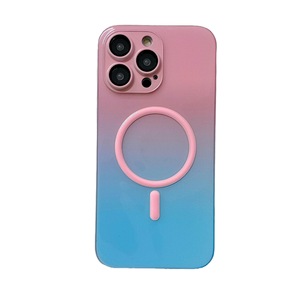 <span class=keywords><strong>Coque</strong></span> de téléphone magnétique tendance à effet dégradé luminescent pour <span class=keywords><strong>iPhone</strong></span> 16 Plus 17 Air <span class=keywords><strong>Pro</strong></span> Max, antichoc, protection arrière - Product Image 6
