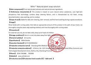 Savon Liquide Naturel pour les Mains à Base de Plantes, Écologique et Biodégradable - Product Image 6