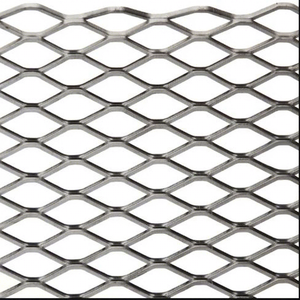 Grille de protection en métal expansé d'aluminium à mailles losangées, tissage uni, rouleau de maille d'aluminium expansé - Product Image 3