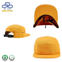 Casquette de golf OEM à 7 panneaux avec logo personnalisé, visière plate classique, pour entraînement et sport décontracté
