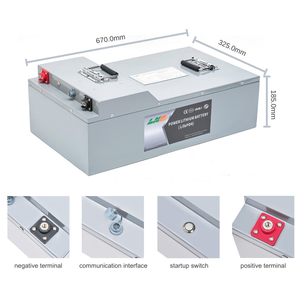 Baterai Lithium LNC 48V 100Ah 105Ah 150Ah Baterai LiFePO4 48V 51.2V Baterai Lithium Lifepo4 yang Dapat Disesuaikan - Product Image 2