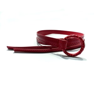 Cinturón <span class=keywords><strong>de</strong></span> Cuero Fino Retro Americano Y2K <span class=keywords><strong>de</strong></span> Alta Gama para Mujer, Cinturón <span class=keywords><strong>de</strong></span> Atar para Ajustar la Cintura a los Jeans - Product Image 3