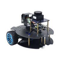 Yahboom Voiture robot ROS2 MicroROS V2 économique, compatible avec la cartographie SLAM, la navigation autonome et la planification des réseaux routiers