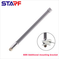 Antena Omnidireccional de Fibra de Vidrio de Largo Alcance, 8dBi 10dBi 12dBi, Antena FRP para Exteriores para Comunicación Inalámbrica LoRa 4G 5G
