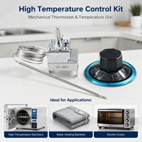 Thermostat de chauffage EGO 50-250 °C pour friteuse électrique et four domestique, garantie 1 an, pièce de rechange en céramique pour appareils électroménagers