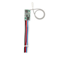 Télécommande RF sans fil 433 MHz, mini-interrupteur relais 1 canal, contrôleur de lampe LED, micro-récepteur émetteur DIY, compatible DC 3.6V 5V 9V 12V 24V