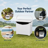 Glacière isotherme portable - Glacière en polypropylène haute performance pour le camping, la plage et les pique-niques