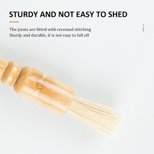Brosse de nettoyage de moulin à <span class=keywords><strong>café</strong></span> en bois écologique Accessoires expresso pour haricot et grain pour outil de cuisine à domicile <span class=keywords><strong>Barista</strong></span> - Product Image 4