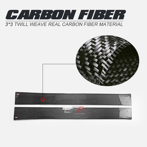 Extensión de faldones laterales de lujo de fibra de carbono EPA ATTK para Fiat 500 595 695 Abarth Serie 4 en adelante (Modelo S4 EU 2016-2023) - Product Image 3