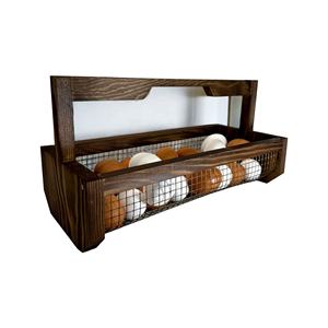 Panier <span class=keywords><strong>de</strong></span> récolte en bois Panier <span class=keywords><strong>de</strong></span> jardin résistant à l'eau et à la rouille pour la récolte des légumes et la collecte des fruits - Product Image 1