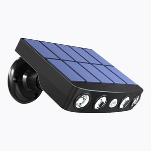 Nuova Lampada Solare LED IP65 a Luce Calda, Ricaricabile, Impermeabile, per Esterni, con Sensore di Movimento, Super Luminosa - Product Image 1