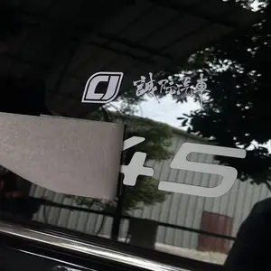 Autocollant de voiture de transfert 3d résistant aux UV imperméable autocollant de voiture en vinyle personnalisé autocollant de pare-chocs autocollant de voiture pour fenêtre