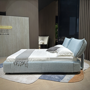 Cama tapizada de cabecero ajustable de nuevo diseño 2025 | Lujo ergonómico y comodidad personalizada - Product Image 3