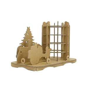 Decorazioni Natalizie Artigianali in Carta Ecologica - Ornamenti da Tavolo Stile Unico Personalizzabili - Product Image 3