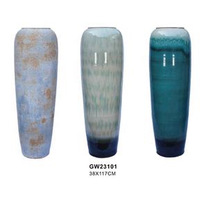 Pots de <span class=keywords><strong>fleurs</strong></span> émaillés colorés modernes Jardinières décoratives pour la maison et le jardin - Product Image 2