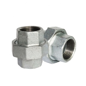 Tuberías Contra Incendios FM UL, Sistema de Rociadores Contra Incendios, Sistema de Protección Contra Incendios, Accesorios de Tubería de Hierro Maleable, Unión Galvanizada - Product Image 1