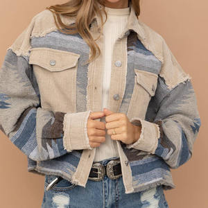 <span class=keywords><strong>Chaqueta</strong></span> de mezclilla Azteca para <span class=keywords><strong>mujer</strong></span>, prendas de vestir tejidas de estilo de moda, superventas en el mercado de América, invierno, nuevo - Product Image 4