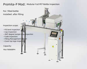 Máquina de visión con retroiluminación LED, sistema de inspección, pieza devault, cámara de inspección WiFi de 300m, máquina de inspección visual de botellas dct412 - Product Image 2