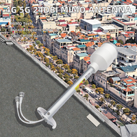Antenne parabolique GSM 4G 5G 1700-3800MHz 24dBi à gain élevé MIMO pour routeur WiFi et amplificateur de signal 4G