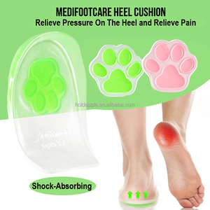 Coppe tacco in Gel di Silicone imbottitura inserti <span class=keywords><strong>per</strong></span> <span class=keywords><strong>scarpe</strong></span> <span class=keywords><strong>per</strong></span> fascite plantare mal di tacco, sperone osseo - Product Image 6