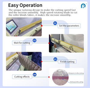 Máquina Automática de Corte de Tela para Persianas Enrollables Ultrasónicas con Tecnología Ultrasónica Alemana - Product Image 5