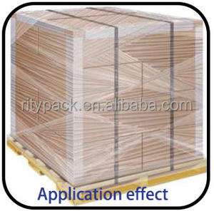 Film avvolgente LLDPE 25mic 30mic 35mic Pink Red Casting Colors Machine Jumbo Roll Film estensibile - Product Image 4