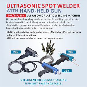آلة لحام محمولة عالية الجودة 220 فولت، معدات لحام للمصانع البلاستيكية، جهاز لحام بالموجات فوق الصوتية محمول باليد - Product Image 4