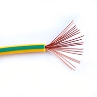 Fil électrique flexible multibrins en cuivre isolé PVC, norme IEC BVR, pour bâtiment