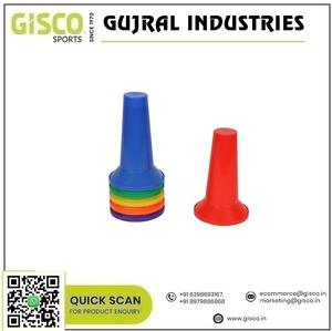 Mini cônes ronds de marqueur d'approvisionnement direct d'usine pour l'entraînement d'agilité du fabricant et du fournisseur indiens - Product Image 2