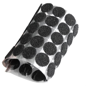 Крючок и петля самоклеящаяся велюровая лента на заказ нейлоновая монета в горошек велкрос крючок и петля Тихая прикрепляющаяся велюля - Product Image 5