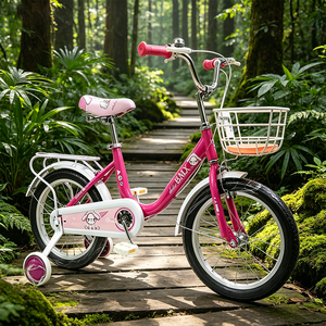 Vélo pour filles avec panier en métal, couleurs populaires, prix bas, vente directe d'usine en Chine, pour les filles de 3 à 12 ans - Product Image 4