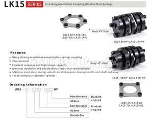 OEM Single &amp; Double Plate Fan Steel Flexible Couplings <strong>Disc</strong>-Structured <strong>Spring</strong> Coupling Shaft Connector - Product Image 3