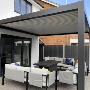 Pergola bioclimatique en <span class=keywords><strong>aluminium</strong></span> de la baie de San Francisco, en alliage d'<span class=keywords><strong>aluminium</strong></span>, pergola bioclimatique en <span class=keywords><strong>aluminium</strong></span>, <span class=keywords><strong>vue</strong></span> sur l'océan - Product Image 1