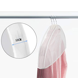 PEVA पारदर्शी कपड़े कंधे कवर Thickened और चौड़ी ग्लास फाइबर कपड़े धूल कवर विभिन्न कपड़े धूल बैग - Product Image 5