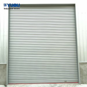Volet roulant <span class=keywords><strong>électronique</strong></span> en acier galvanisé, <span class=keywords><strong>porte</strong></span> automatique à enroulement pour garages et industries - Product Image 2