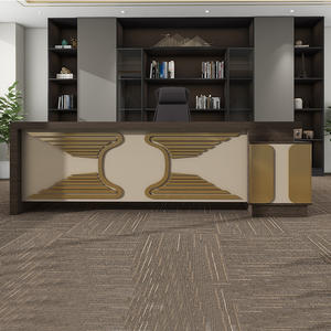 Escritorio Ejecutivo Moderno de Madera en Forma de L, Diseño Modular Extensible para Uso de CEO/<span class=keywords><strong>Director</strong></span>/Gerente - Product Image 2