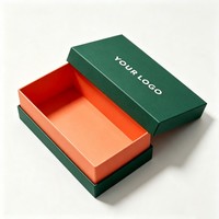 Boîte cadeau de luxe personnalisable en gros, deux pièces (couvercle et base) avec emballage à taille cintrée, pour portefeuille, parfum, huile essentielle
