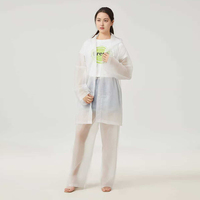 PEVA Regenmantel und Regenschutzhose Wiederverwendbares Wasserdichtes EVA-Material für Outdoor-Reisen